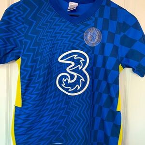 Nike Dri-Fit Pulisic Blue & Yellow Youth Soccer Jersey